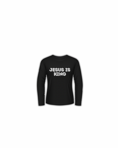 JESUS IS KING COMPRESSION "BLACK"